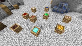 Screenshot of the Minecraft Bedrock Marketplace product X-Ray Survival Tools created by Snail Studios.