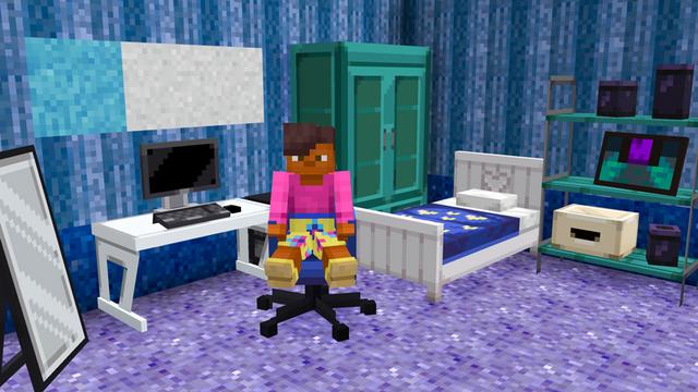 Screenshot of the Minecraft Bedrock Marketplace product Craftable Furniture created by SNDBX.