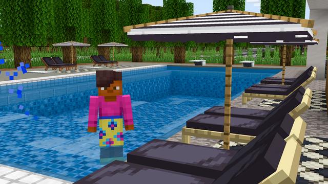 Screenshot of the Minecraft Bedrock Marketplace product Craftable Furniture created by SNDBX.