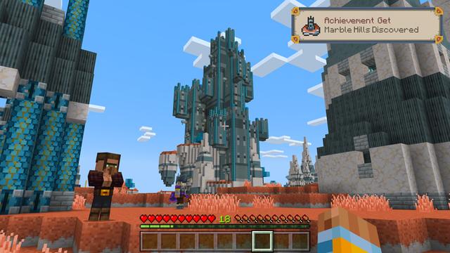 Screenshot of the Minecraft Bedrock Marketplace product ETHER DIMENSION II created by SNDBX.