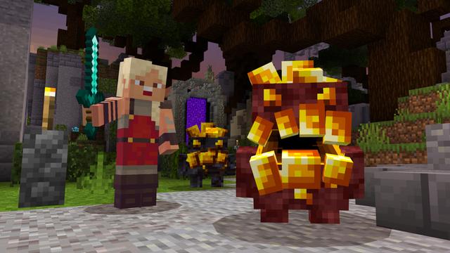 Screenshot of the Minecraft Bedrock Marketplace product Mob Blocks | Pet Blocks created by SNDBX.