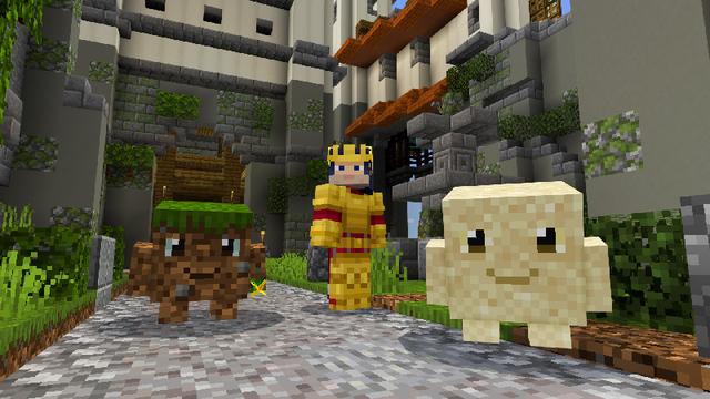 Screenshot of the Minecraft Bedrock Marketplace product Mob Blocks | Pet Blocks created by SNDBX.