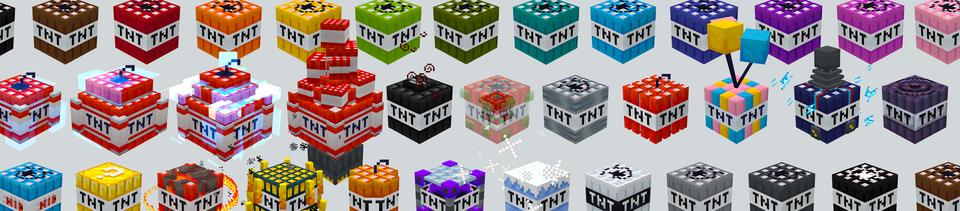 Panorama of the Minecraft Bedrock Marketplace product TNT EXPANSION PACK created by SNDBX.