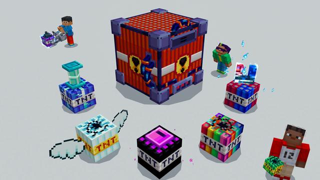 Screenshot of the Minecraft Bedrock Marketplace product TNT MEGAPACK created by SNDBX.