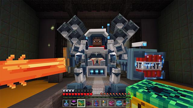 Screenshot of the Minecraft Bedrock Marketplace product TNT MEGAPACK created by SNDBX.