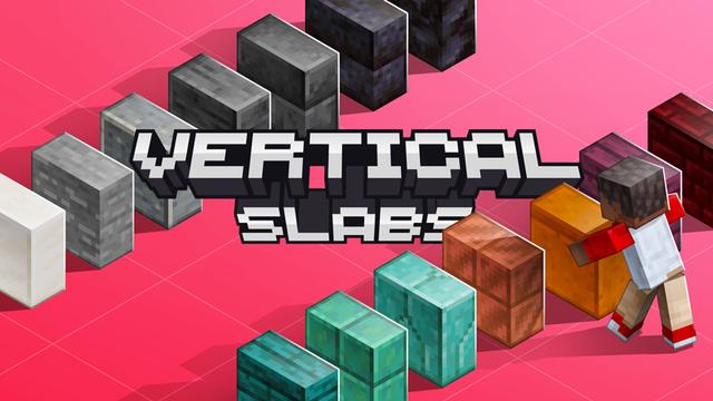 Thumbnail of the Minecraft Bedrock Marketplace product Vertical Slabs created by SNDBX.