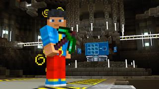 Screenshot of the Minecraft Bedrock Marketplace product Weapons created by SNDBX.