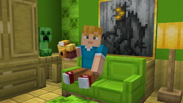 Screenshot of the Minecraft Bedrock Marketplace product Block Furniture Add-On created by Solid Blocks.