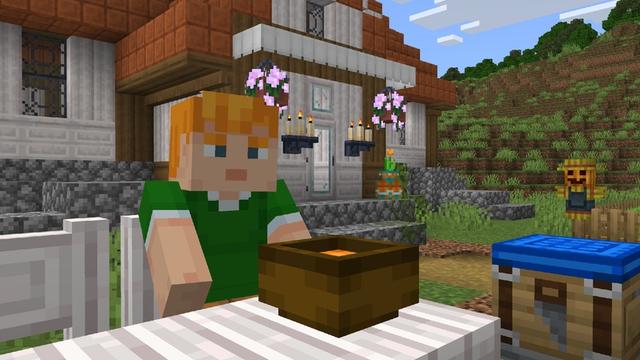 Screenshot of the Minecraft Bedrock Marketplace product Block Furniture Add-On created by Solid Blocks.