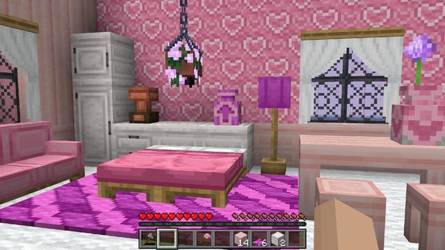 Screenshot of the Minecraft Bedrock Marketplace product Block Furniture Add-On created by Solid Blocks.