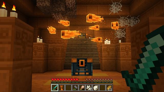 Screenshot of the Minecraft Bedrock Marketplace product Overhauled Archeology Add-On created by Solid Blocks.
