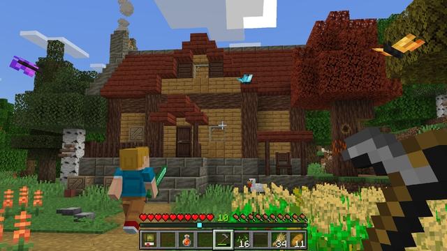 Screenshot of the Minecraft Bedrock Marketplace product Overhauled Biomes Add-On created by Solid Blocks.