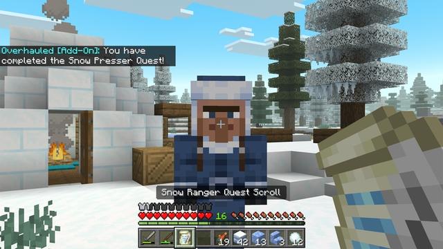 Screenshot of the Minecraft Bedrock Marketplace product Overhauled Biomes Add-On created by Solid Blocks.