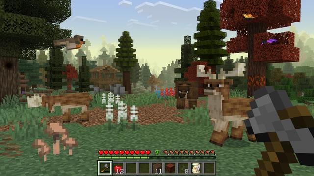 Screenshot of the Minecraft Bedrock Marketplace product Overhauled Biomes Add-On created by Solid Blocks.