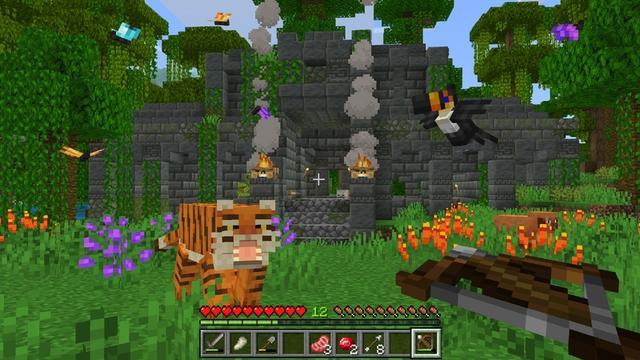 Screenshot of the Minecraft Bedrock Marketplace product Overhauled Biomes Add-On created by Solid Blocks.