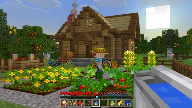 Screenshot of the Minecraft Bedrock Marketplace product Overhauled: Farming & Food created by Solid Blocks.