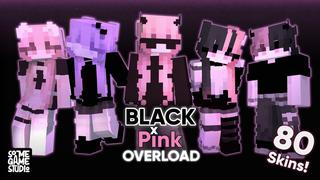 Thumbnail of the Minecraft Bedrock Marketplace product Black x Pink Overload created by Some Game Studio.