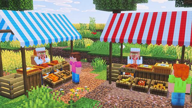 Screenshot of the Minecraft Bedrock Marketplace product Cakes & Bakes created by Some Game Studio.