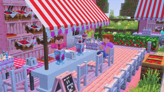 Screenshot of the Minecraft Bedrock Marketplace product Cakes & Bakes created by Some Game Studio.