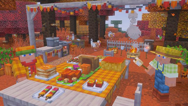 Screenshot of the Minecraft Bedrock Marketplace product Crops & Farms created by Some Game Studio.