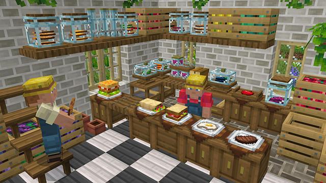 Screenshot of the Minecraft Bedrock Marketplace product Crops & Farms created by Some Game Studio.