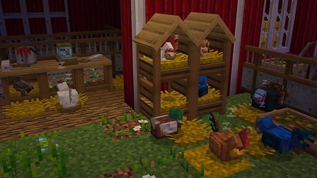Screenshot of the Minecraft Bedrock Marketplace product Crops & Farms created by Some Game Studio.