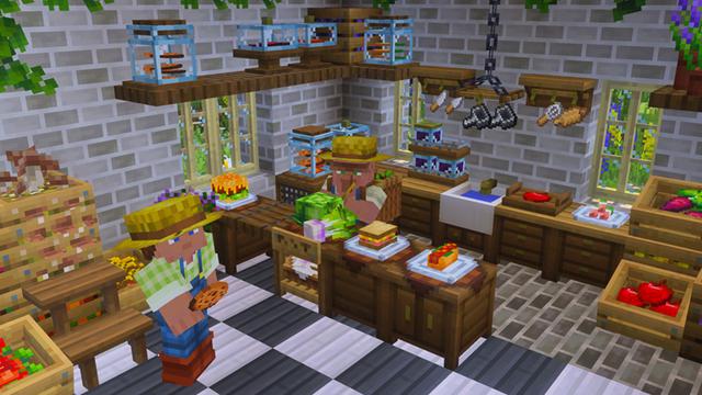Screenshot of the Minecraft Bedrock Marketplace product Crops & Farms created by Some Game Studio.