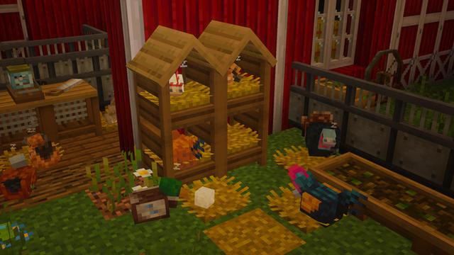 Screenshot of the Minecraft Bedrock Marketplace product Crops & Farms created by Some Game Studio.