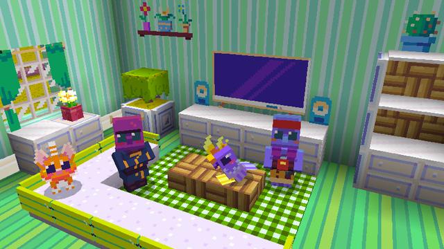 Screenshot of the Minecraft Bedrock Marketplace product Cute Craft Texture Pack created by Some Game Studio.