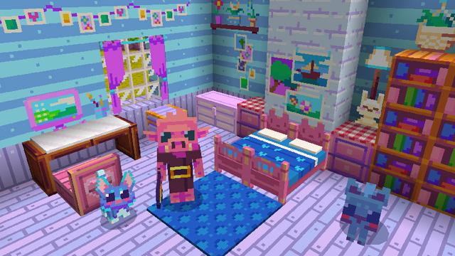Screenshot of the Minecraft Bedrock Marketplace product Cute Craft Texture Pack created by Some Game Studio.