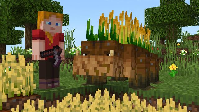 Screenshot of the Minecraft Bedrock Marketplace product Helpful Pets! created by Some Game Studio.