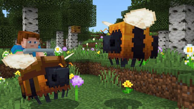 Screenshot of the Minecraft Bedrock Marketplace product Helpful Pets! created by Some Game Studio.