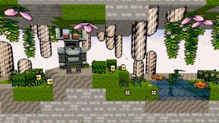 Screenshot of the Minecraft Bedrock Marketplace product Old School Pixels Texture Pack created by Some Game Studio.