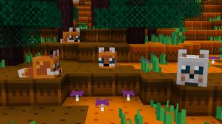 Screenshot of the Minecraft Bedrock Marketplace product World of Cubes Texture Pack created by Some Game Studio.