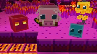 Screenshot of the Minecraft Bedrock Marketplace product World of Cubes Texture Pack created by Some Game Studio.