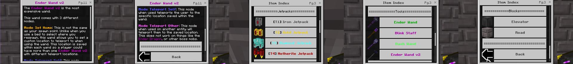Panorama of the Minecraft Bedrock Marketplace product EnderTech created by Sova Knights.