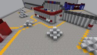 Screenshot of the Minecraft Bedrock Marketplace product Laser Tag 2 created by Sova Knights.