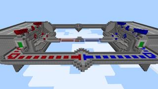 Screenshot of the Minecraft Bedrock Marketplace product Laser Tag created by Sova Knights.