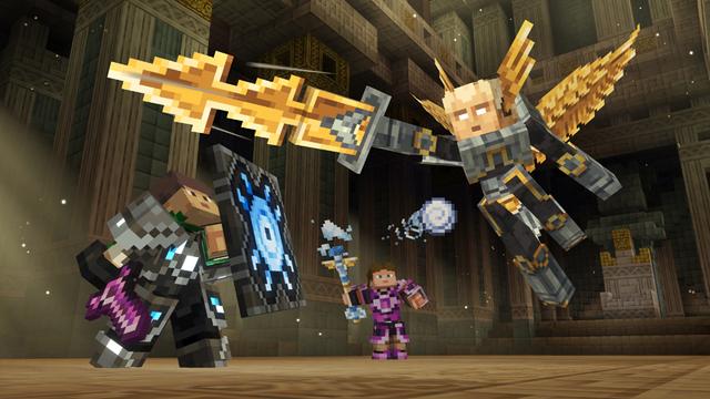 Screenshot of the Minecraft Bedrock Marketplace product Aether Legends created by Spark Universe.