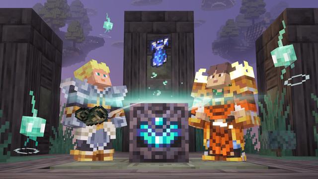 Screenshot of the Minecraft Bedrock Marketplace product Aether Legends created by Spark Universe.
