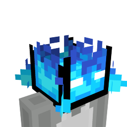 Thumbnail of the Minecraft Bedrock Marketplace product Blue Neon Head created by Spark Universe.