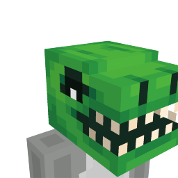 Thumbnail of the Minecraft Bedrock Marketplace product Dino Head created by Spark Universe.