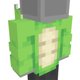 Thumbnail of the Minecraft Bedrock Marketplace product Dino Hoodie created by Spark Universe.