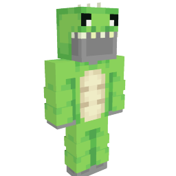 Thumbnail of the Minecraft Bedrock Marketplace product Dino Outfit created by Spark Universe.