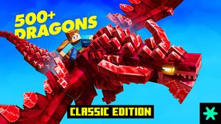 Thumbnail of the Minecraft Bedrock Marketplace product DRAGONS++ created by Spark Universe.