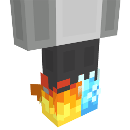 Thumbnail of the Minecraft Bedrock Marketplace product Fire and Ice Feet created by Spark Universe.