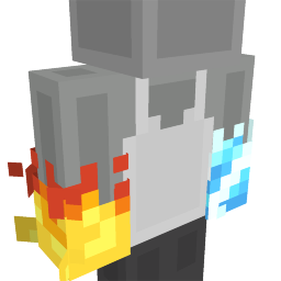 Thumbnail of the Minecraft Bedrock Marketplace product Fire and Ice Gloves created by Spark Universe.