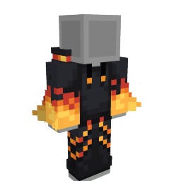 Thumbnail of the Minecraft Bedrock Marketplace product Fire Tracksuit created by Spark Universe.