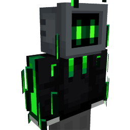 Thumbnail of the Minecraft Bedrock Marketplace product Hacker Outfit created by Spark Universe.