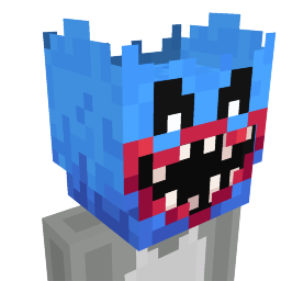 Thumbnail of the Minecraft Bedrock Marketplace product Huggy Wuggy Head created by Spark Universe.